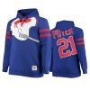 bills jordan poyer royal big face hoodie