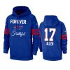 bills josh allen royal team logo forever faithful hoodie