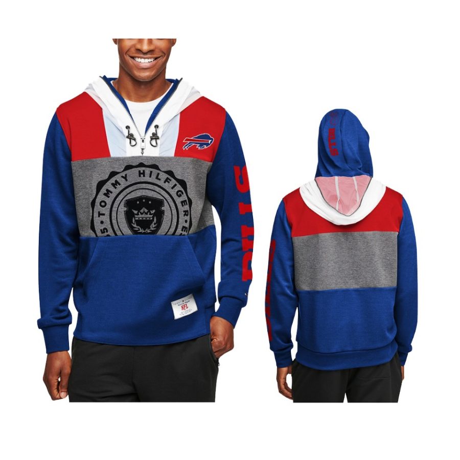 bills royal charcoal pinnacle hoodie