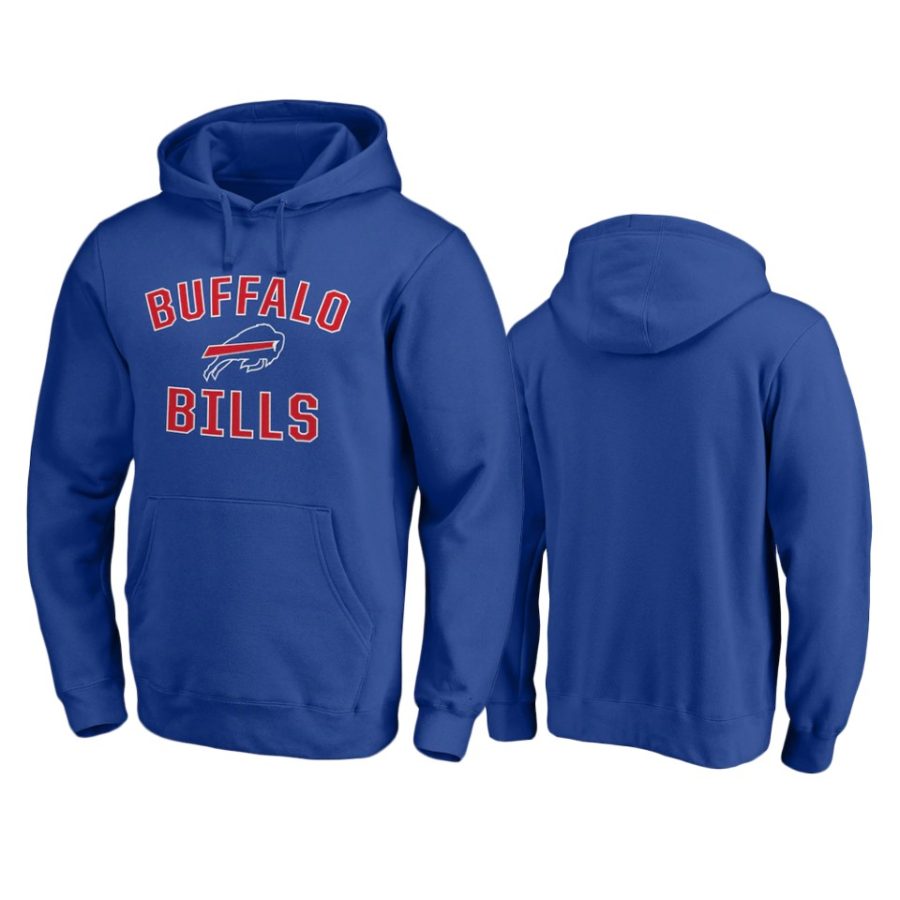 bills royal victory arch pullover hoodie