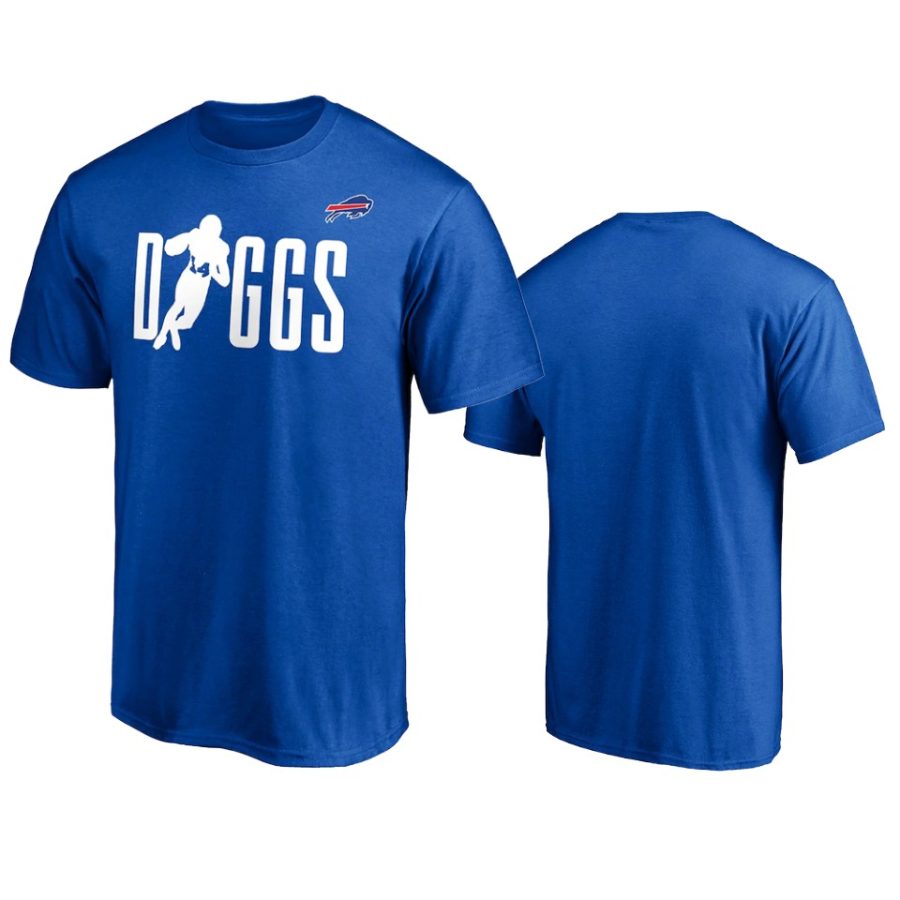 bills stefon diggs player graphic royal checkdown t shirt