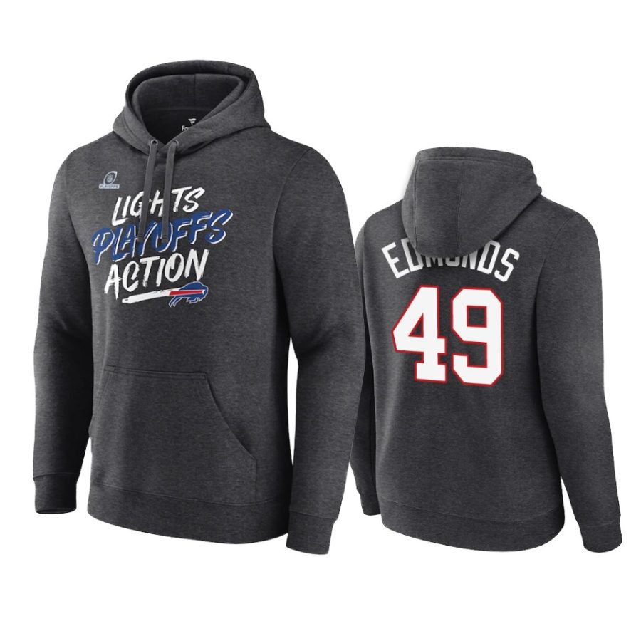 bills tremaine edmunds charcoal 2021 nfl playoffs hoodie