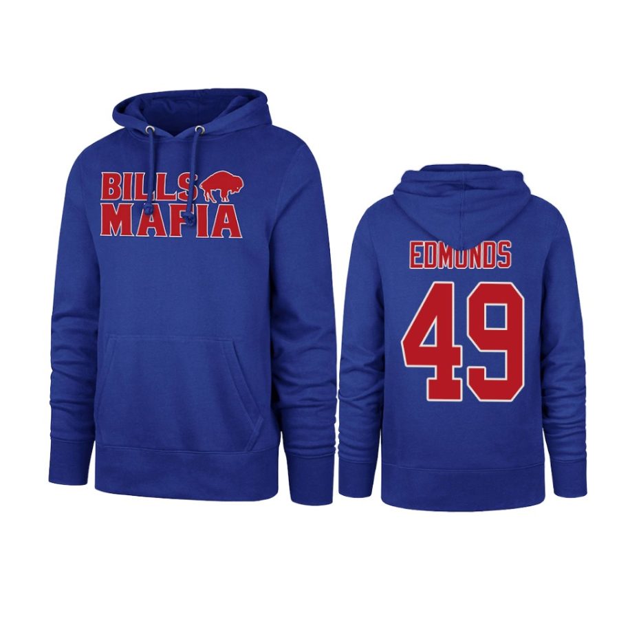 bills tremaine edmunds royal team logo hoodie