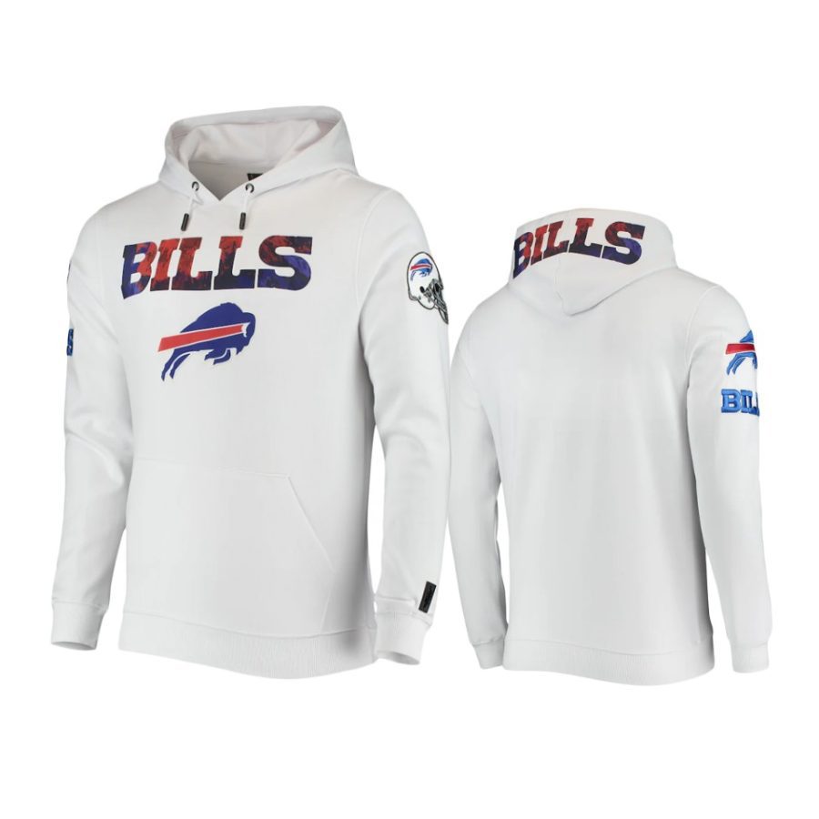 bills white americana pro standard hoodie