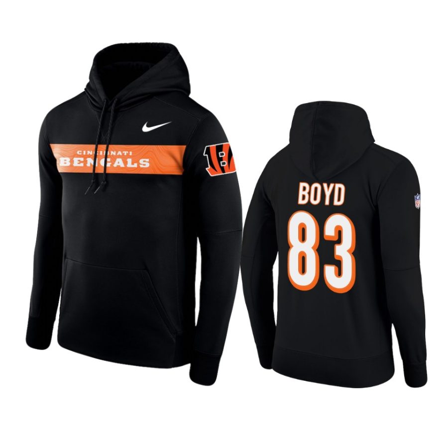 black tyler boyd sideline team hoodie