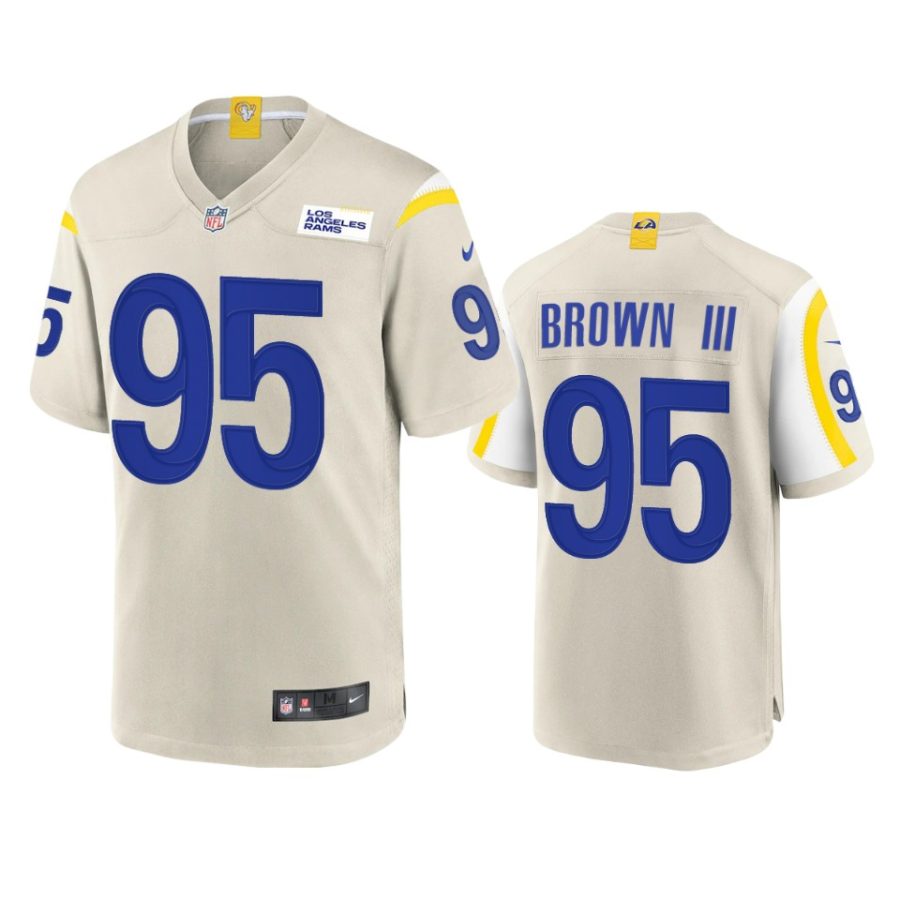 bobby brown iii rams bone game jersey