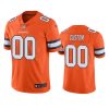 broncos 00 custom orange color rush limited jersey