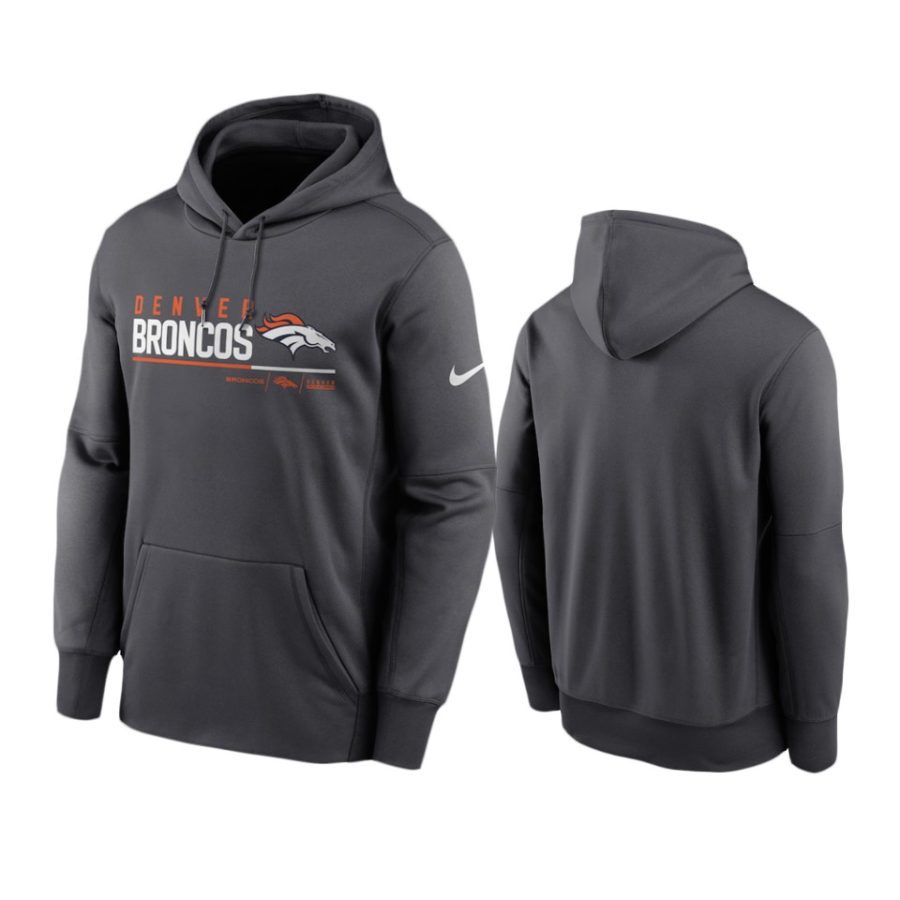 broncos anthracite prime logo name split hoodie