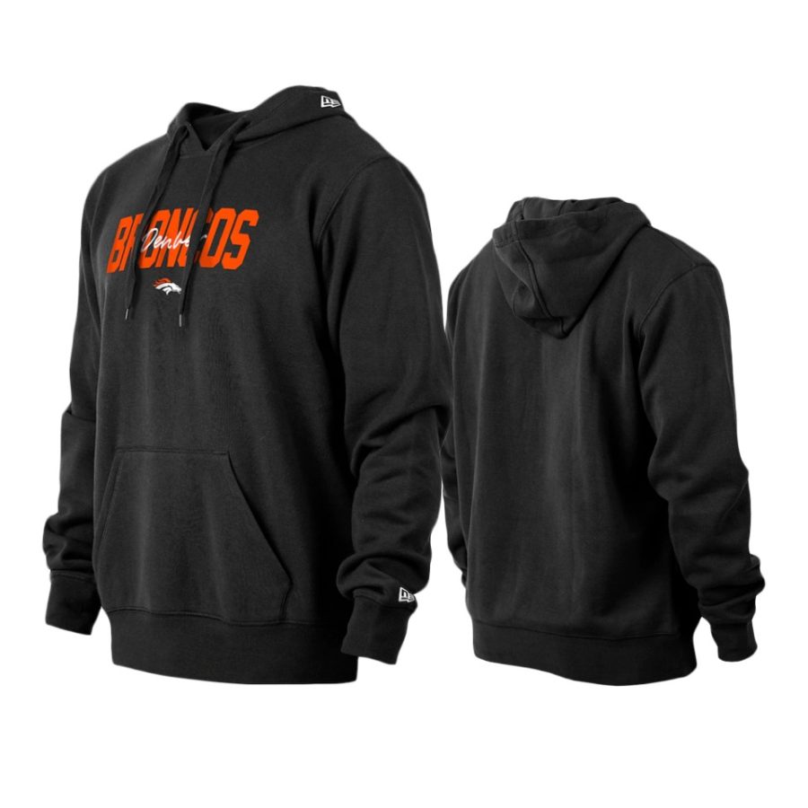 broncos black 2022 nfl draft pullover hoodie