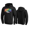 broncos black pride logo pullover hoodie