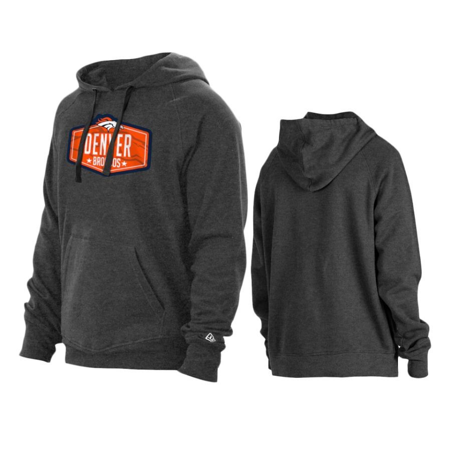 broncos charcoal 2021 nfl draft hook hoodie