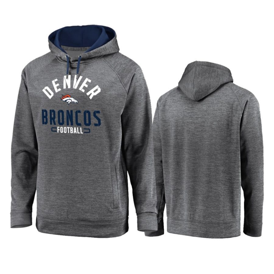 broncos gray battle charged raglan hoodie