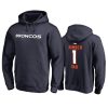 broncos navy number 1 dad pullover hoodie