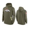 broncos olive 2022 salute to service therma hoodie