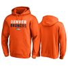 broncos orange iconic fade out hoodie