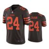 browns 24 nick chubb browns color rush limited jersey