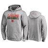 browns ash iconic fade out hoodie