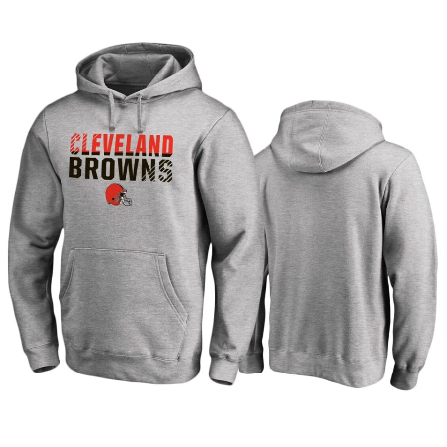 browns ash iconic fade out hoodie