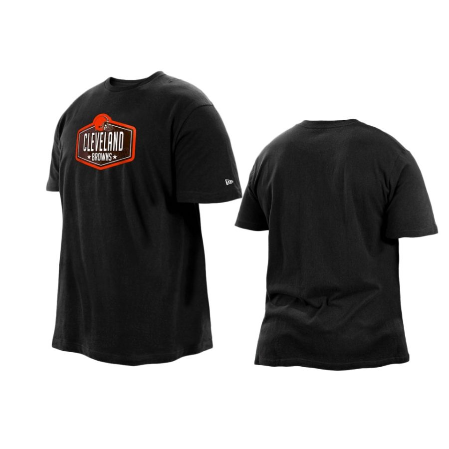 browns black 2021 nfl draft hook t shirt