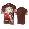 browns brown big face t shirt