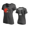 browns charcoal number one mom t shirt