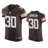 browns dernest johnson brown vapor elite jersey