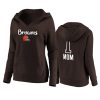 browns number one mom brown hoodie