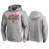 buccaneers ash iconic fade out hoodie