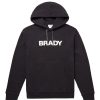 buccaneers black wordmark pullover hoodie