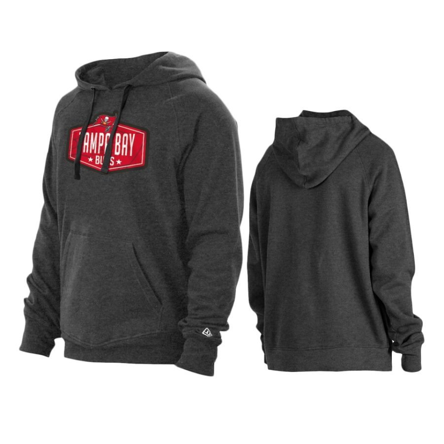 buccaneers charcoal 2021 nfl draft hook hoodie