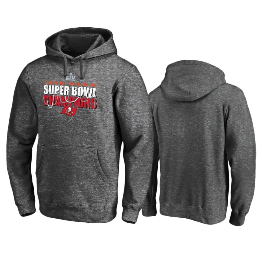 buccaneers charcoal super bowl lv champions hometown beads hoodie