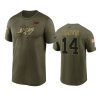 buccaneers chris godwin olive 2021 salute to service t shirt