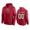 buccaneers custom red shade defender hoodie