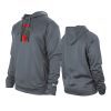 buccaneers gray training camp raglan hoodie