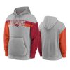 buccaneers heathered gray heritage fan gear hoodie