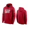 buccaneers red 2022 nfc south division champions trophy hoodie