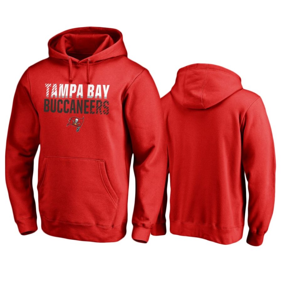 buccaneers red iconic fade out hoodie