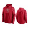 buccaneers red shade defender raglan hoodie