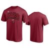 buccaneers red super bowl lv break speed t shirt