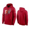 buccaneers red super bowl lv lockup logo hoodie