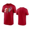 buccaneers red super bowl lv lockup logo t shirt