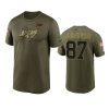 buccaneers rob gronkowski olive 2021 salute to service t shirt