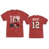 buccaneers tom brady nfl all time leading passer tri red t shirt