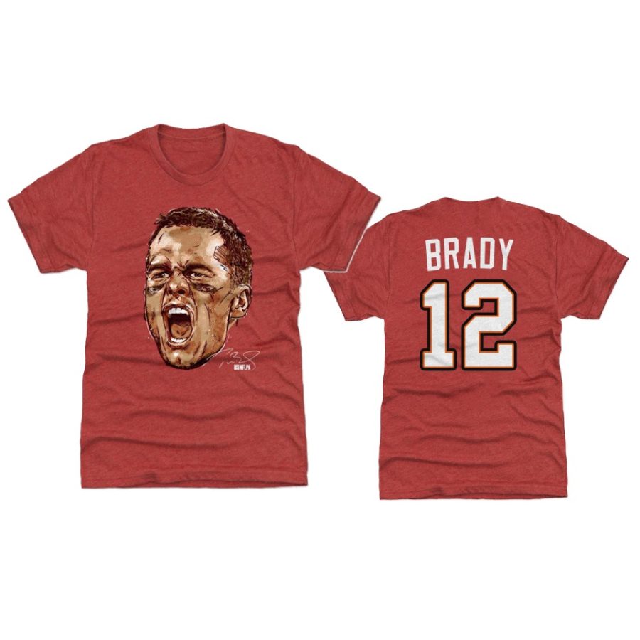 buccaneers tom brady nfl career passing yards leaders tri red t shirt