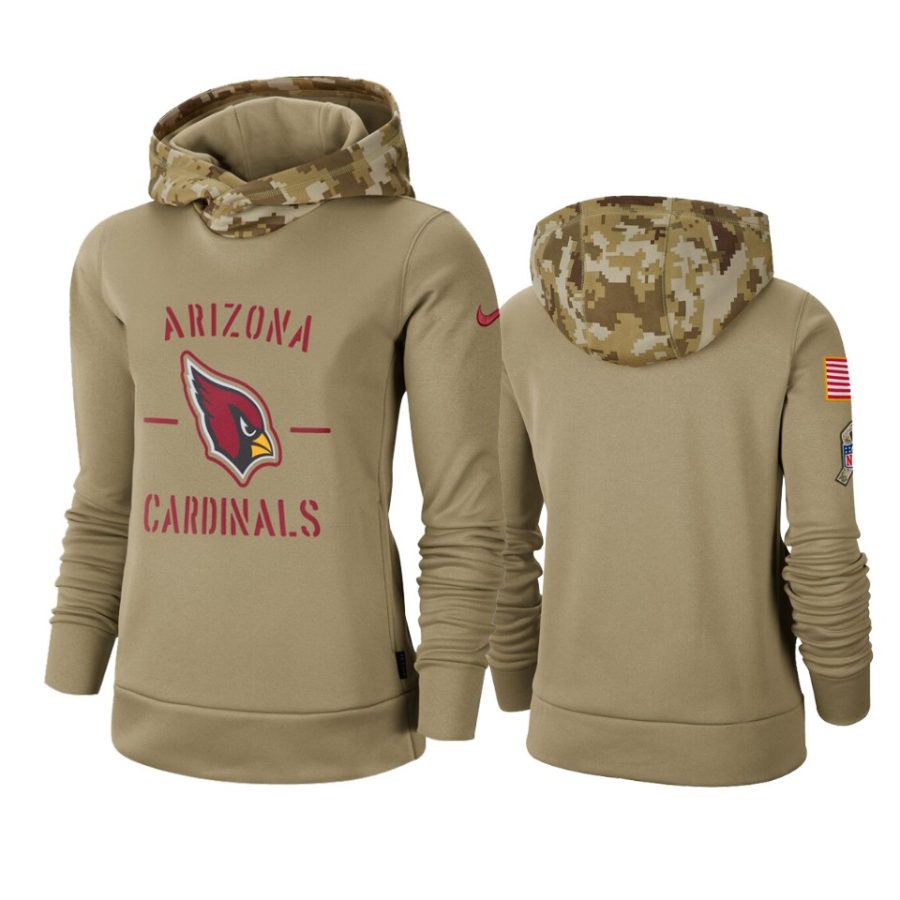 cardinals khaki 2019 salute to service pullover hoodie