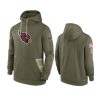 cardinals olive 2022 salute to service therma hoodie