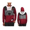 cardinals red charcoal pinnacle hoodie