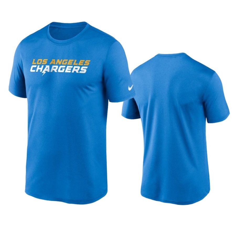 chargers powder blue fan gear t shirt