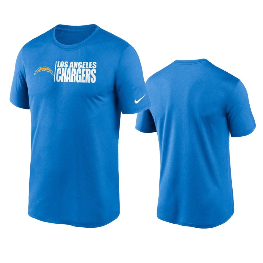 chargers powder blue fan gear team t shirt