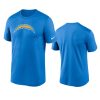 chargers powder blue legend logo t shirt